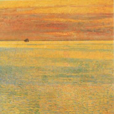 Sunset at Sea, Childe Hassam